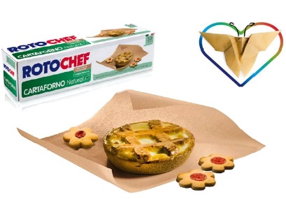 carta forno cellulosa vergine naturale