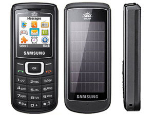 Cellulare a ricarica solare Samsung Guru E1107 ecologico Cellulare a ricarica solare Samsung Guru E1107 ecologico