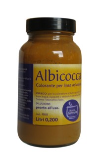 Colori concentrati ad acqua per idropitture e linee ad acqua cod. Albicocca-M011 in confezione da 0.2 lt Colori concentrati ad acqua per idropitture e linee ad acqua cod. Albicocca-M011 in confezione da 0.2 lt