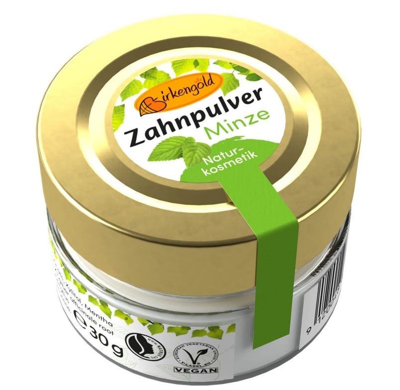 dentifricio senza fluoro alla menta