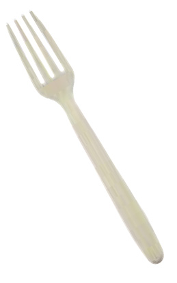 Scatola da 1500 pz di forchette in mater-bi biodegradabile ecologiche Scatola da 1500 pz di forchette in mater-bi biodegradabile ecologiche