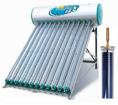 Kit a circolazione naturale con pannelli sottovuoto SHCMV e serbatoio 200 litri Kit a circolazione naturale con pannelli sottovuoto SHCMV e serbatoio 200 litri