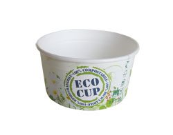 Scatola di 1400 coppette gelato in materbi + carta ecologica FSC Scatola di 1400 coppette gelato in materbi + carta ecologica FSC