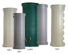 Colonna raccolta acqua piovana Colonna raccolta acqua piovana