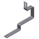 Confezione da 20 staffe di fissaggio per tegola portoghese+calcestruzzo per fotovoltaico in acciaio cod.460129 Confezione da 20 staffe di fissaggio per tegola portoghese+calcestruzzo per fotovoltaico in acciaio cod.460129