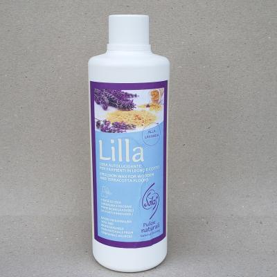 Lilla Solas - Liquiwax Cloe cera liquida Lilla Solas - Liquiwax Cloe cera liquida autolucidante per legno e parquet 1lt