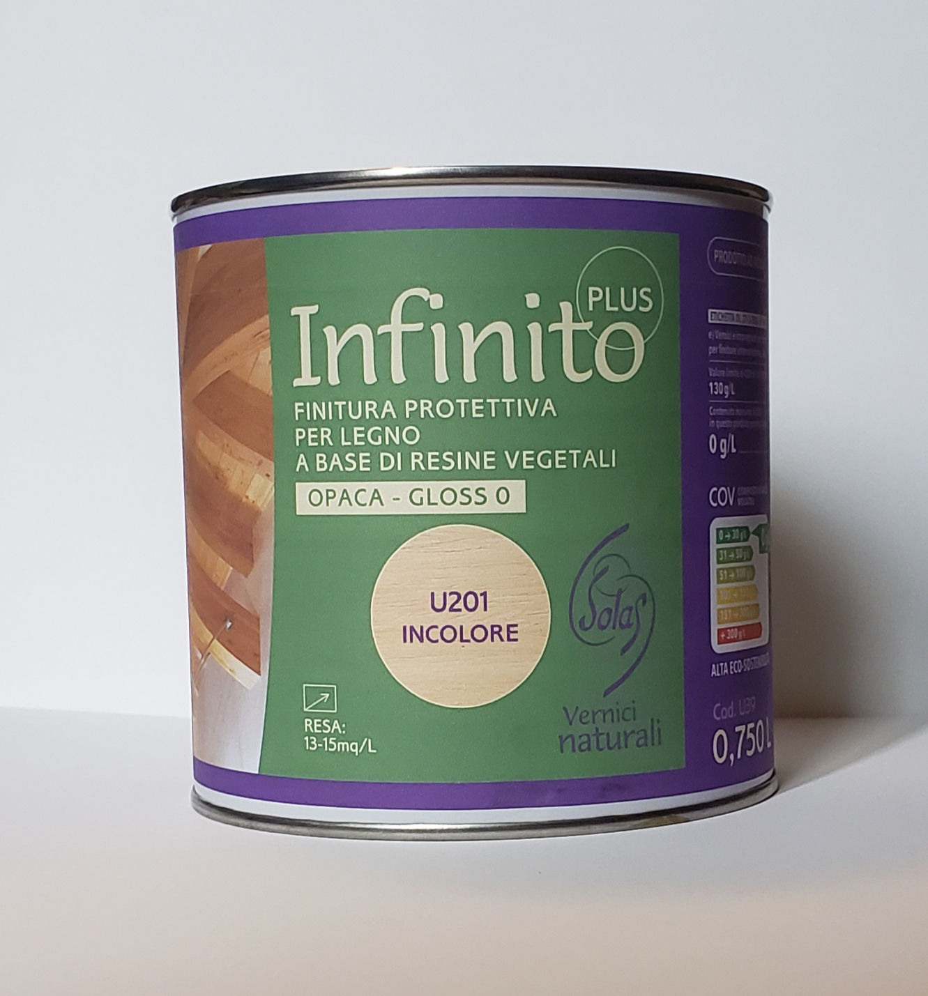 Vernice protettiva per legno Vernice protettiva per legno incolore 0.75lt